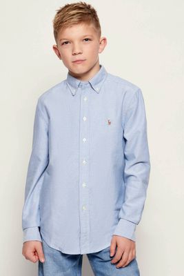 Koszula chłopięca wiosenna Polo Ralph Lauren ze sklepu: Gomez Fashion Store w kategorii: Koszule chłopięce