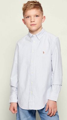 Koszula chłopięca na wiosnę Polo Ralph Lauren ze sklepu: Gomez Fashion Store w kategorii: Koszule chłopięce