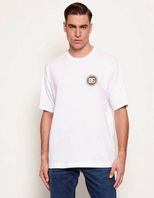 T-shirt męski Dolce & Gabbana ze sklepu: Gomez Fashion Store w kategorii: T-shirty męskie - zdjęcie 874714-BD9-10338_DG261M000002068
