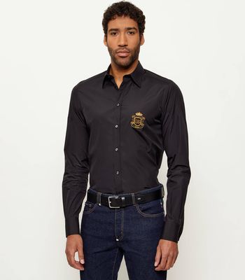 Dolce & Gabbana - Koszula męska casual ze sklepu: Gomez Fashion Store w kategorii: Koszule męskie - zdjęcie 874714-BD9-10338_DG261M000015070