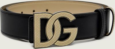 Dolce & Gabbana - Pasek ze sklepu: Gomez Fashion Store w kategorii: Paski męskie - zdjęcie 874714-BD9-10338_DG261M000038371