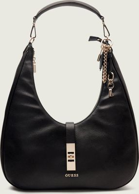Torebka hobo elegancki Guess ze sklepu: Gomez Fashion Store w kategorii: Torebki hobo - zdjęcie 874714-BD9-10338_GU261W000050489