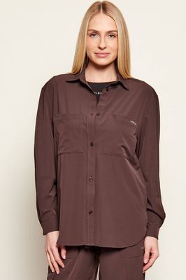 Koszula damska casual GUESS ACTIVE ze sklepu: Gomez Fashion Store w kategorii: Koszule damskie - zdjęcie 874714-BD9-10338_GV261W000024Z53