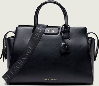 Shopper bag elegancka Armani Exchange ze sklepu: Gomez Fashion Store w kategorii: Torby Shopper bag - zdjęcie 874714-BD9-10338_AX262W000003H50