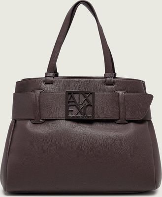 Shopper bag elegancka Armani Exchange ze sklepu: Gomez Fashion Store w kategorii: Torby Shopper bag - zdjęcie 874714-BD9-10338_AX262W000017J74