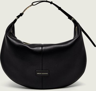 Torebka hobo elegancki Armani Exchange ze sklepu: Gomez Fashion Store w kategorii: Torebki hobo - zdjęcie 874714-BD9-10338_AX262W000025J78