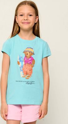 Bluzka dziewczęca na lato Polo Ralph Lauren ze sklepu: Gomez Fashion Store w kategorii: Bluzki dziewczęce