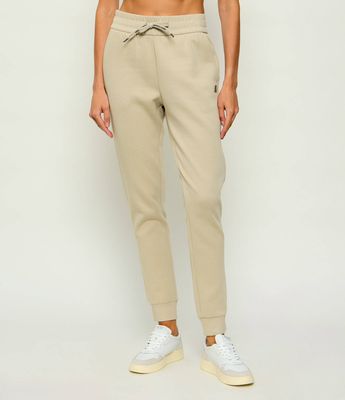 Spodnie damskie na wiosnę Armani Exchange ze sklepu: Gomez Fashion Store w kategorii: Spodnie damskie - zdjęcie 874714-BD9-10338_AX262W000065J76