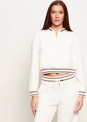 Bluza damska jesienna Armani Exchange ze sklepu: Gomez Fashion Store w kategorii: Bluzy damskie - zdjęcie 874714-BD9-10338_AX262W000067H56