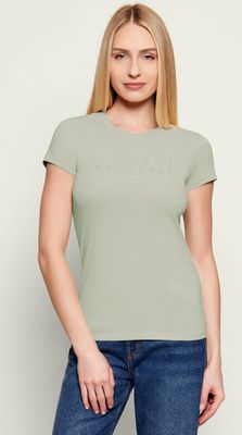 Bluzka damska na lato Armani Exchange ze sklepu: Gomez Fashion Store w kategorii: Bluzki damskie - zdjęcie 874714-BD9-10338_AX262W000091J76