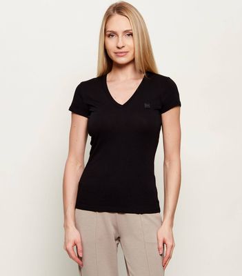 Bluzka damska casualowa Armani Exchange ze sklepu: Gomez Fashion Store w kategorii: Bluzki damskie - zdjęcie 874714-BD9-10338_AX262W000092H50