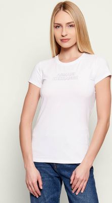 Bluzka damska młodzieżowa Armani Exchange ze sklepu: Gomez Fashion Store w kategorii: Bluzki damskie - zdjęcie 874714-BD9-10338_AX262W000093H55