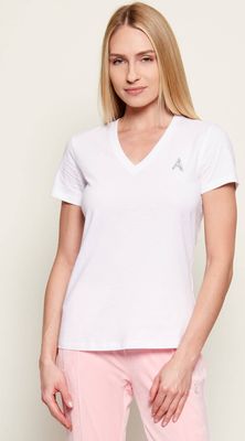 Armani Exchange - Bluzka damska na wiosnę ze sklepu: Gomez Fashion Store w kategorii: Bluzki damskie - zdjęcie 874714-BD9-10338_AX262W000097H55