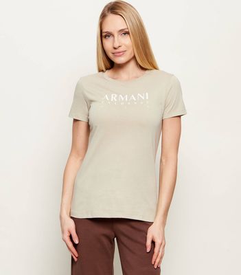 Armani Exchange - Bluzka damska na wiosnę ze sklepu: Gomez Fashion Store w kategorii: Bluzki damskie - zdjęcie 874714-BD9-10338_AX262W000102J76