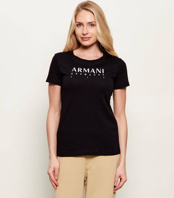 Bluzka damska Armani Exchange ze sklepu: Gomez Fashion Store w kategorii: Bluzki damskie - zdjęcie 874714-BD9-10338_AX262W000102H50