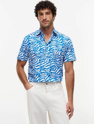 Koszula męska na lato Tommy Hilfiger ze sklepu: Gomez Fashion Store w kategorii: Koszule męskie - zdjęcie 874714-BD9-10338_TH262M000054D11