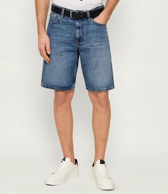 Tommy Hilfiger - Spodenki męskie casualowe na lato ze sklepu: Gomez Fashion Store w kategorii: Spodenki męskie - zdjęcie 874714-BD9-10338_TH262M000056F29