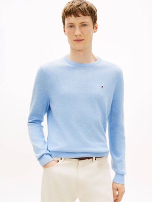 Tommy Hilfiger - Sweter męski na zimę ze sklepu: Gomez Fashion Store w kategorii: Swetry męskie - zdjęcie 874714-BD9-10338_TH262M000059M25