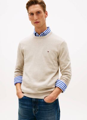 Sweter męski na wiosnę Tommy Hilfiger ze sklepu: Gomez Fashion Store w kategorii: Swetry męskie - zdjęcie 874714-BD9-10338_TH262M000059P68