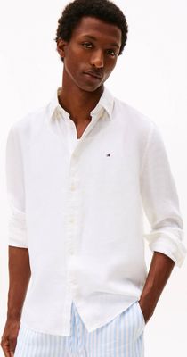Koszula męska z klasycznym kołnierzykiem Tommy Hilfiger ze sklepu: Gomez Fashion Store w kategorii: Koszule męskie - zdjęcie 874714-BD9-10338_TH262M000061D96