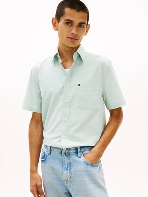 Koszula męska na wiosnę casual Tommy Hilfiger ze sklepu: Gomez Fashion Store w kategorii: Koszule męskie - zdjęcie 874714-BD9-10338_TH262M000062ZC1