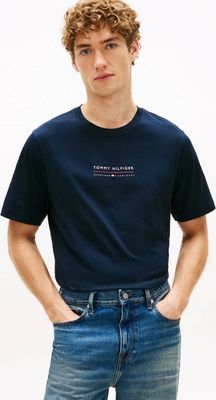 T-shirt męski młodzieżowy Tommy Hilfiger ze sklepu: Gomez Fashion Store w kategorii: T-shirty męskie - zdjęcie 874714-BD9-10338_TH262M000064F23