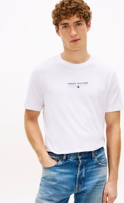 T-shirt męski na lato Tommy Hilfiger ze sklepu: Gomez Fashion Store w kategorii: T-shirty męskie - zdjęcie 874714-BD9-10338_TH262M000064D96