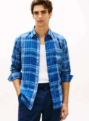 Tommy Hilfiger - Koszula męska na jesień ze sklepu: Gomez Fashion Store w kategorii: Koszule męskie - zdjęcie 874714-BD9-10338_TH262M000067F37