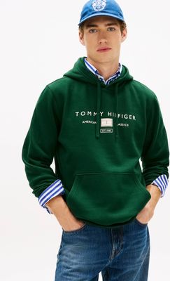 Bluza męska na zimę Tommy Hilfiger ze sklepu: Gomez Fashion Store w kategorii: Bluzy męskie - zdjęcie 874714-BD9-10338_TH262M000079ZC6