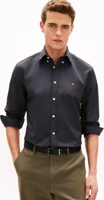 Tommy Hilfiger - Koszula męska casualowa z klasycznym kołnierzykiem ze sklepu: Gomez Fashion Store w kategorii: Koszule męskie - zdjęcie 874714-BD9-10338_TH262M000093D12