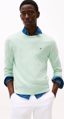Sweter męski casual Tommy Hilfiger ze sklepu: Gomez Fashion Store w kategorii: Swetry męskie - zdjęcie 874714-BD9-10338_TH262M000059J35