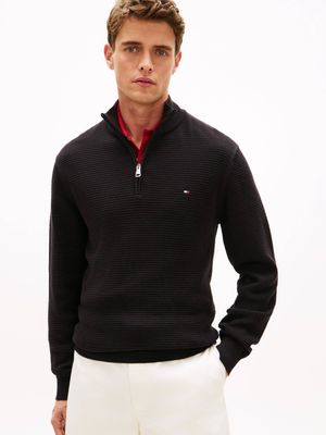Sweter męski casual Tommy Hilfiger ze sklepu: Gomez Fashion Store w kategorii: Swetry męskie - zdjęcie 874714-BD9-10338_TH262M000106D12
