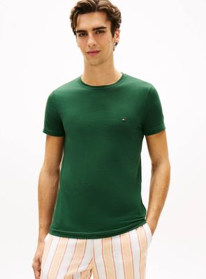 T-shirt męski na lato casual Tommy Hilfiger ze sklepu: Gomez Fashion Store w kategorii: T-shirty męskie - zdjęcie 874714-BD9-10338_TH262M000116ZC6