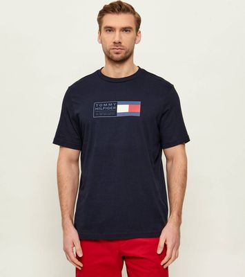 T-shirt męski młodzieżowy Tommy Hilfiger ze sklepu: Gomez Fashion Store w kategorii: T-shirty męskie - zdjęcie 874714-BD9-10338_TH262M000119F23