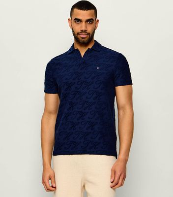 T-shirt męski na lato Tommy Hilfiger ze sklepu: Gomez Fashion Store w kategorii: T-shirty męskie - zdjęcie 874714-BD9-10338_TH262M000126F32
