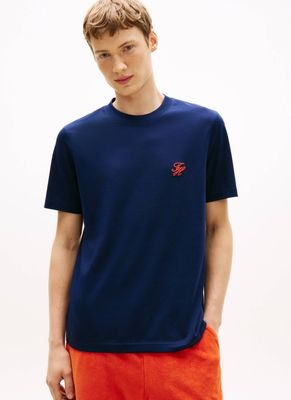 T-shirt męski Tommy Hilfiger ze sklepu: Gomez Fashion Store w kategorii: T-shirty męskie - zdjęcie 874714-BD9-10338_TH262M000127F32