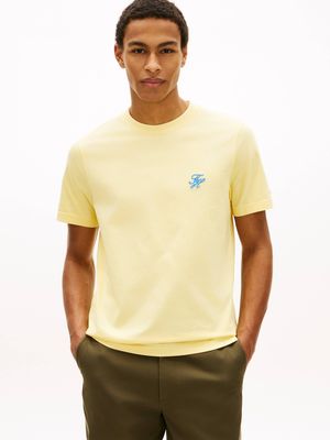 Tommy Hilfiger - T-shirt męski na wiosnę ze sklepu: Gomez Fashion Store w kategorii: T-shirty męskie - zdjęcie 874714-BD9-10338_TH262M000127Z36