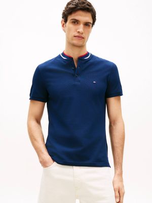 T-shirt męski na lato casual Tommy Hilfiger ze sklepu: Gomez Fashion Store w kategorii: T-shirty męskie - zdjęcie 874714-BD9-10338_TH262M000140F32
