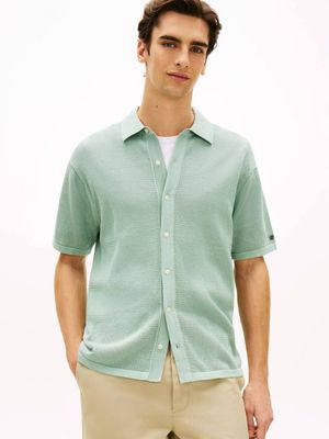 Koszula męska casual Tommy Hilfiger ze sklepu: Gomez Fashion Store w kategorii: Koszule męskie - zdjęcie 874714-BD9-10338_TH262M000161ZC1