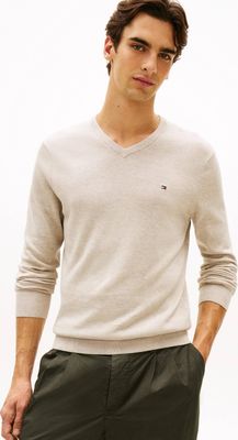 Sweter męski na wiosnę Tommy Hilfiger ze sklepu: Gomez Fashion Store w kategorii: Swetry męskie - zdjęcie 874714-BD9-10338_TH262M000101P68