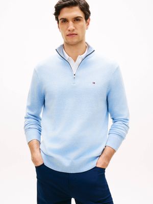 Sweter męski na wiosnę Tommy Hilfiger ze sklepu: Gomez Fashion Store w kategorii: Swetry męskie - zdjęcie 874714-BD9-10338_TH262M000102ZC9