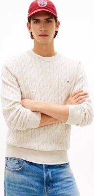 Sweter męski casualowy na wiosnę Tommy Hilfiger ze sklepu: Gomez Fashion Store w kategorii: Swetry męskie - zdjęcie 874714-BD9-10338_TH262M000176813