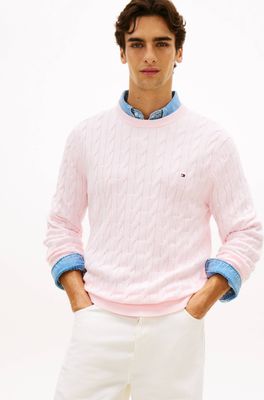 Sweter męski casual Tommy Hilfiger ze sklepu: Gomez Fashion Store w kategorii: Swetry męskie - zdjęcie 874714-BD9-10338_TH262M000176Z67