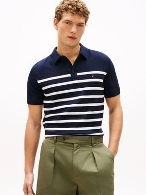 T-shirt męski casual Tommy Hilfiger ze sklepu: Gomez Fashion Store w kategorii: T-shirty męskie - zdjęcie 874714-BD9-10338_TH262M000104E25