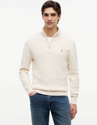 Sweter męski casualowy Tommy Hilfiger ze sklepu: Gomez Fashion Store w kategorii: Swetry męskie - zdjęcie 874714-BD9-10338_TH262M000106L35