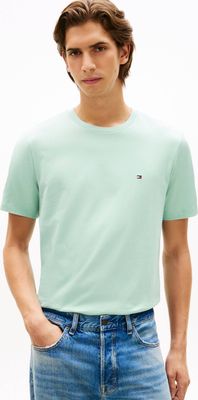 Tommy Hilfiger - T-shirt męski casualowy ze sklepu: Gomez Fashion Store w kategorii: T-shirty męskie - zdjęcie 874714-BD9-10338_TH262M000115ZC1