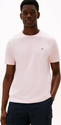 Tommy Hilfiger - T-shirt męski na wiosnę casual ze sklepu: Gomez Fashion Store w kategorii: T-shirty męskie - zdjęcie 874714-BD9-10338_TH262M000115Z67