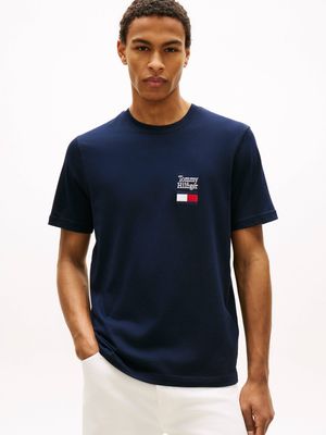 T-shirt męski Tommy Hilfiger ze sklepu: Gomez Fashion Store w kategorii: T-shirty męskie - zdjęcie 874714-BD9-10338_TH262M000190F23