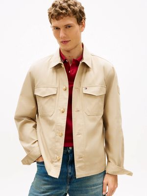 Kurtka męska jesienna casual Tommy Hilfiger ze sklepu: Gomez Fashion Store w kategorii: Kurtki męskie - zdjęcie 874714-BD9-10338_TH262M000197762