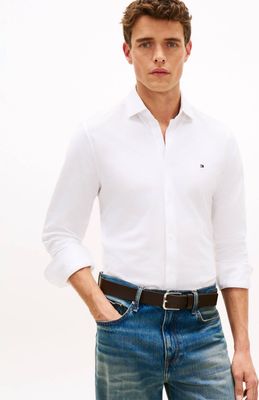 Tommy Hilfiger - Koszula męska z kołnierzykiem button down ze sklepu: Gomez Fashion Store w kategorii: Koszule męskie - zdjęcie 874714-BD9-10338_TH262M000203D96